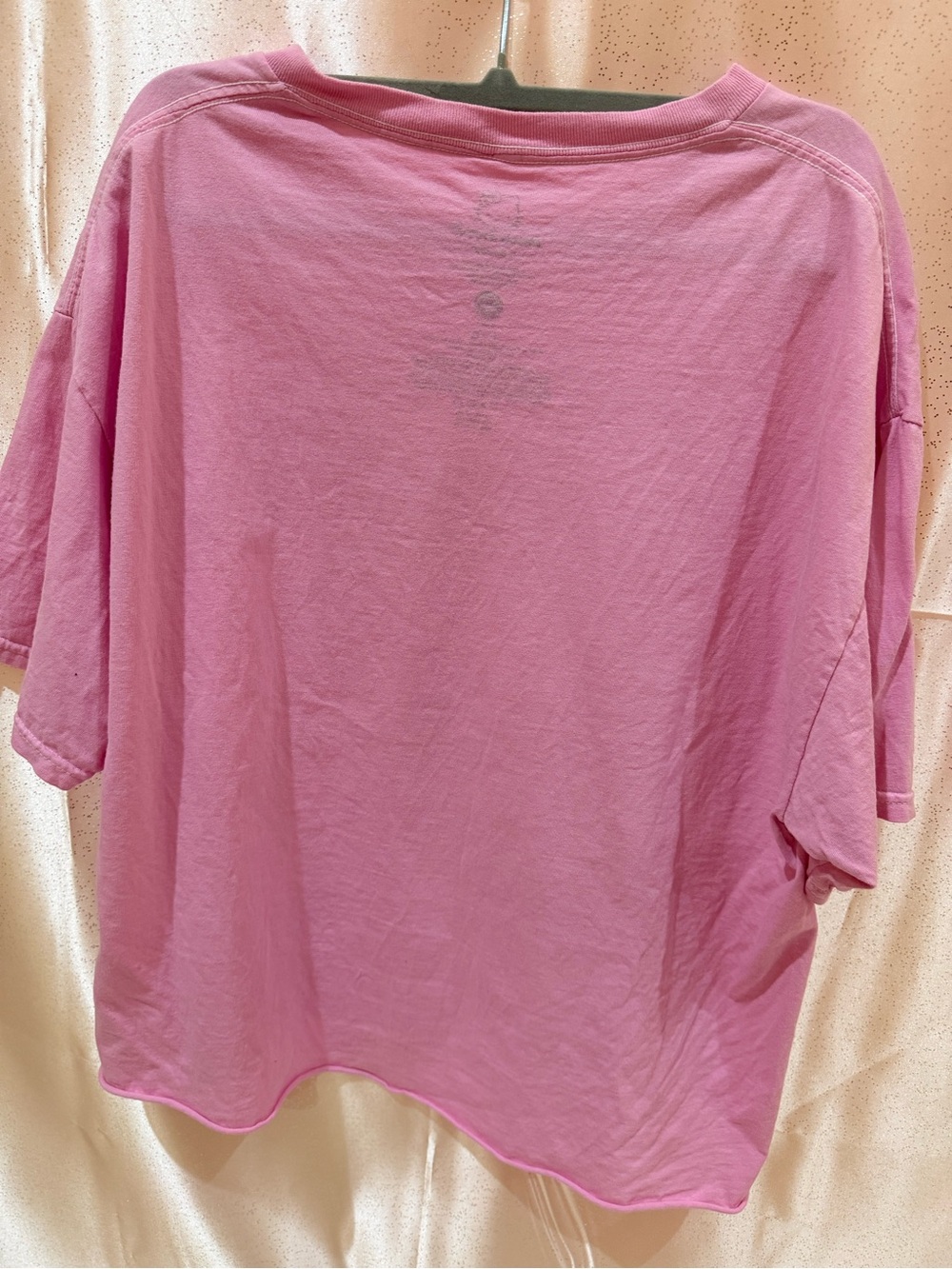 Hello Kitty Pink Strawberry Graphic Tee with Red Bow - Picture 3 of 3
